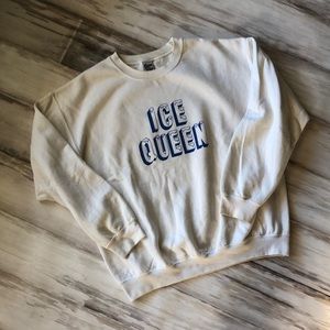 GENEVA DIVA “ICE QUEEN” Sweatshirt Size Large